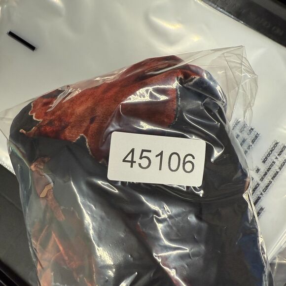 She + Sky Top Women M Medium Gray Floral Open Front Long Sleeve Cotton Casual - Picture 7 of 7